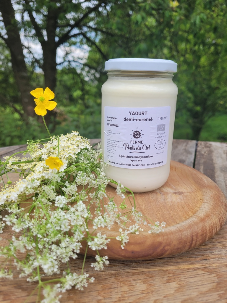 Yaourt demi-écrémé 370ml